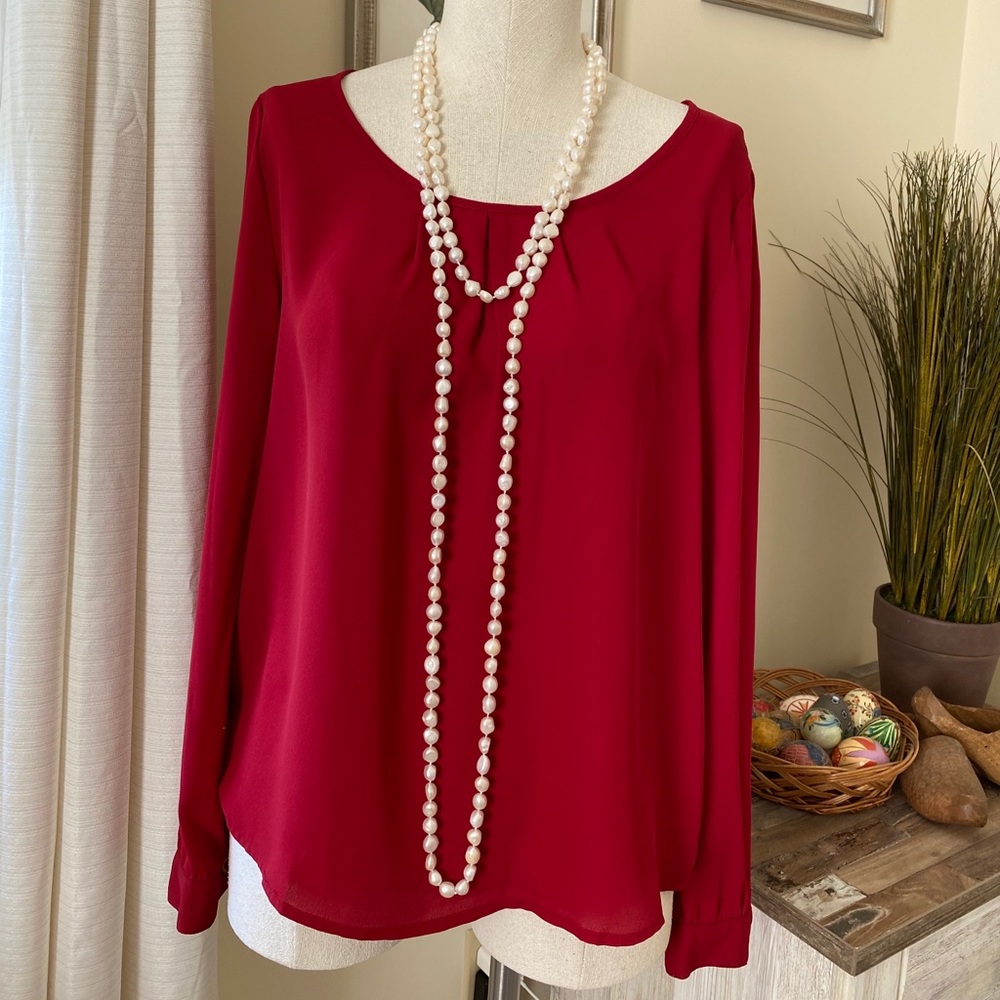 Red Blouse